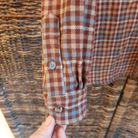 Vintage Pendleton Wool Plaid Flannel Button Down Shirt Gorpcore Camping Retro - Picture 4 of 11